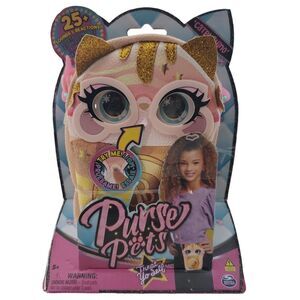 Purse Pets Treat Yo Self Catpuchino Interactive Pet Toy Crossbody Bag Lights